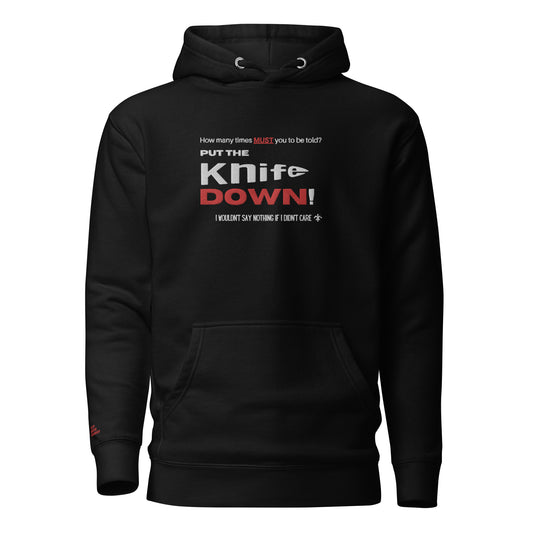 KMF Knife Embroidery Hoodie