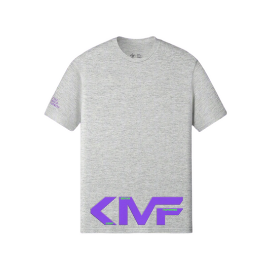 KMF Purple Script T-Shirt