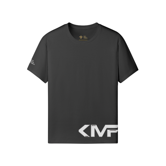 KMF White Script Tee